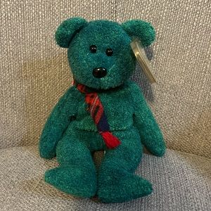 Wallace the beanie baby bear